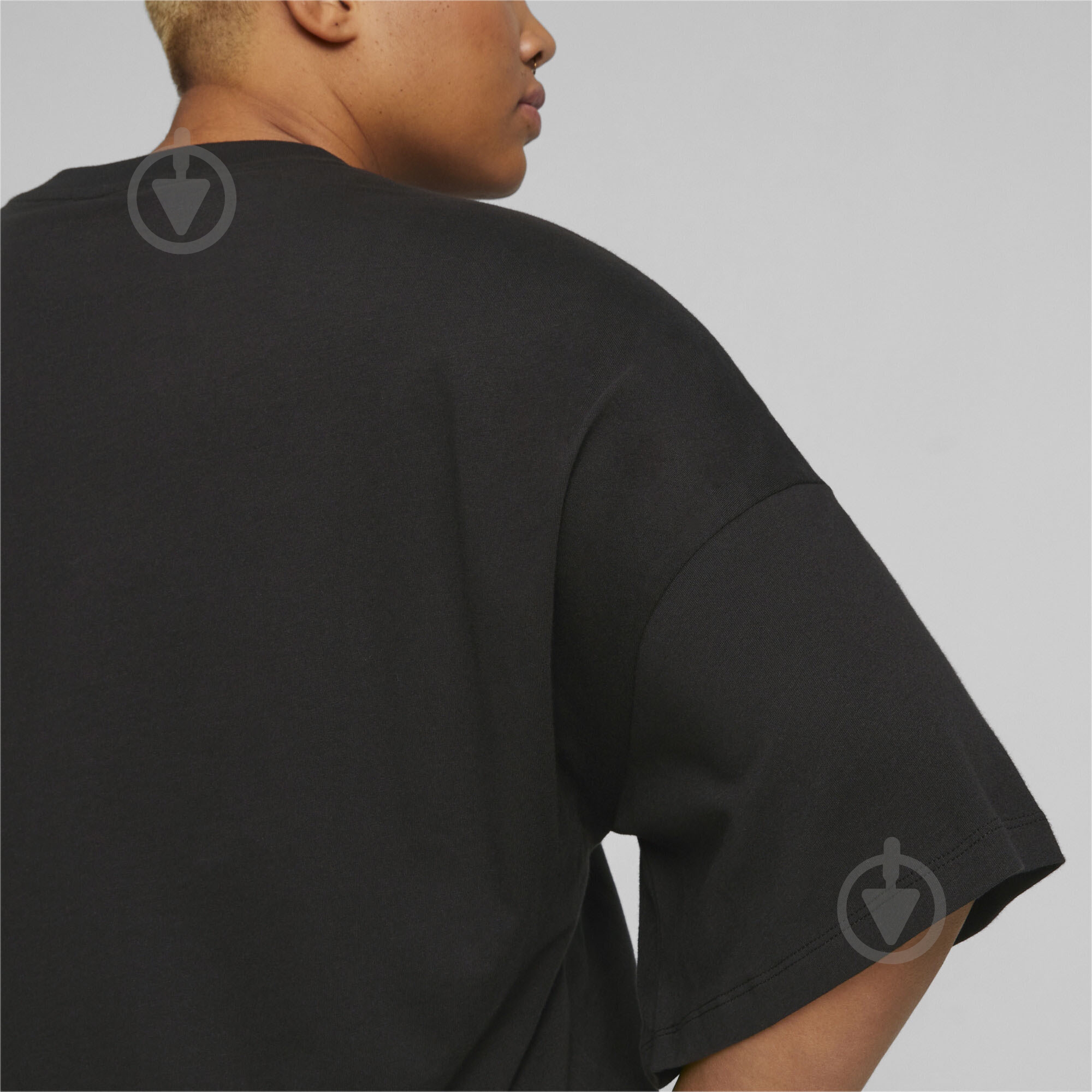 Футболка Puma CLASSICS OVERSIZED TEE 62138101 р.M чорний - фото 5
