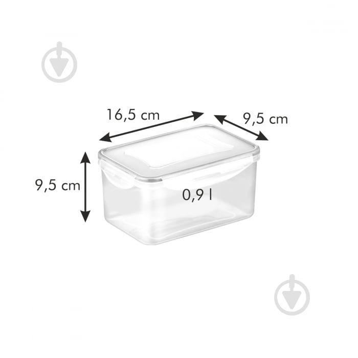 Контейнер Tescoma Freshbox 0,9 л 892100 - фото 2 Контейнер Tescoma Freshbox 0,9 л 892100 - фото 2