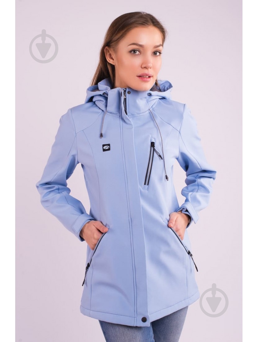 Куртка жіноча демісезонна Avecs AV-70394/11 р.2XL блакитна - фото 3 Куртка жіноча демісезонна Avecs AV-70394/11 р.2XL блакитна - фото 3