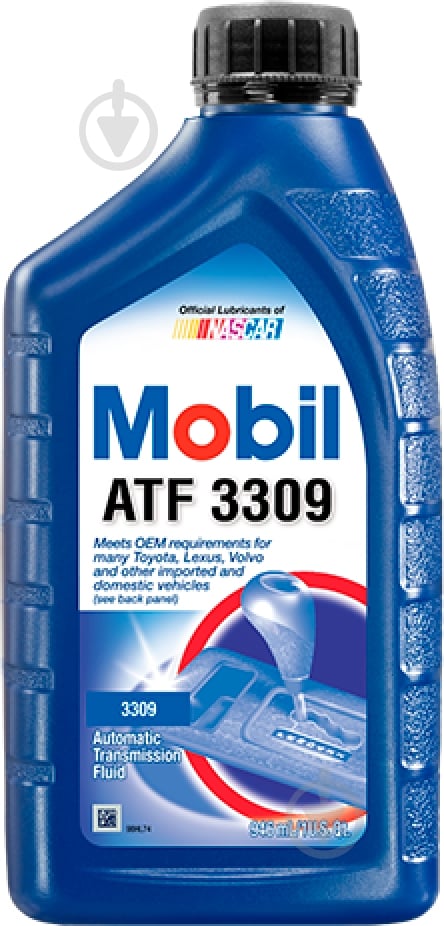 Масло трансмиссионное Mobil ATF 3309 1л (112610) - фото 1