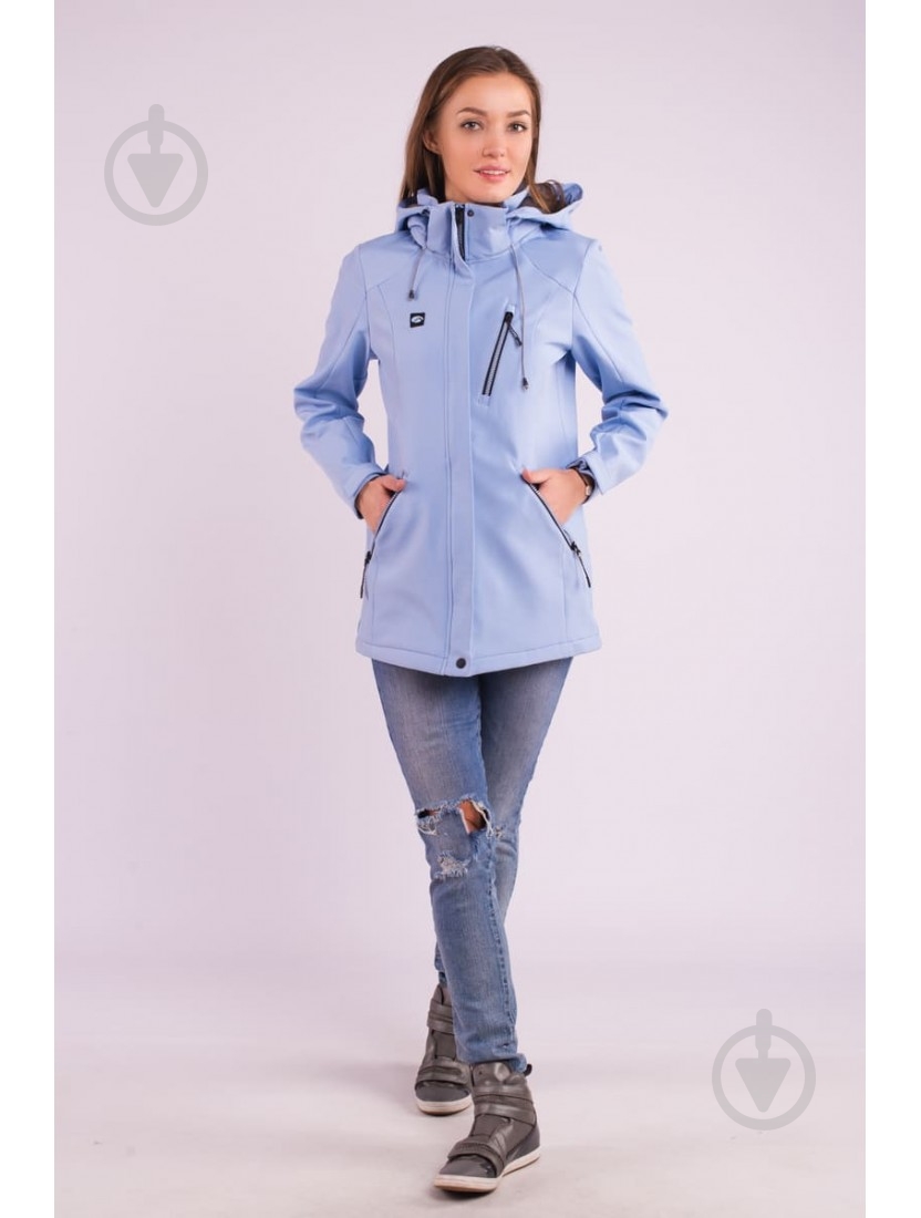 Куртка женская демисезонная Avecs AV-70394/11 р.3XL голубая - фото 1 Куртка женская демисезонная Avecs AV-70394/11 р.3XL голубая - фото 1