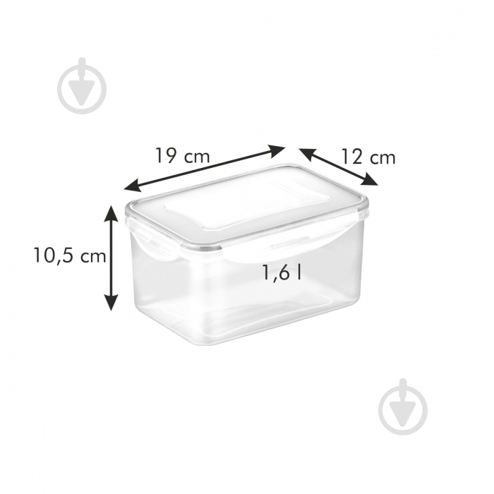 Контейнер Tescoma Freshbox 1,6 л 892101 - фото 2