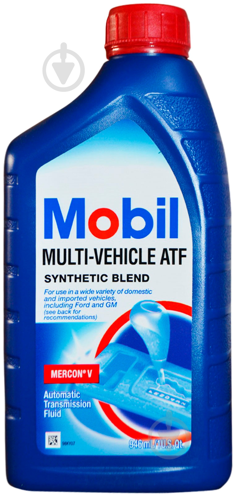 Масло трансмиссионное Mobil Multi-Vehicle ATF 1л (112979) - фото 1