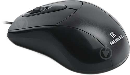 Мышь REAL-EL RM-207 USB black - фото 2 Мышь REAL-EL RM-207 USB black - фото 2