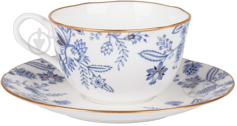 Набор чашек с блюдцами Noritake Blue Sorrentino 4 предмета - фото 2