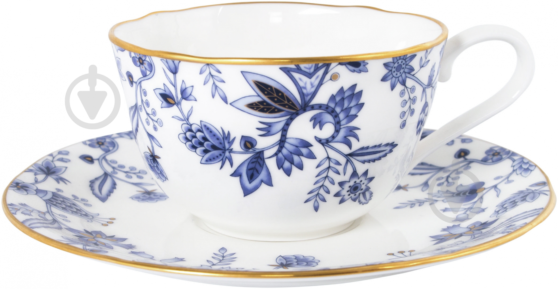 Чашка с блюдцем Noritake Blue Sorrentino 180 мл - фото 1