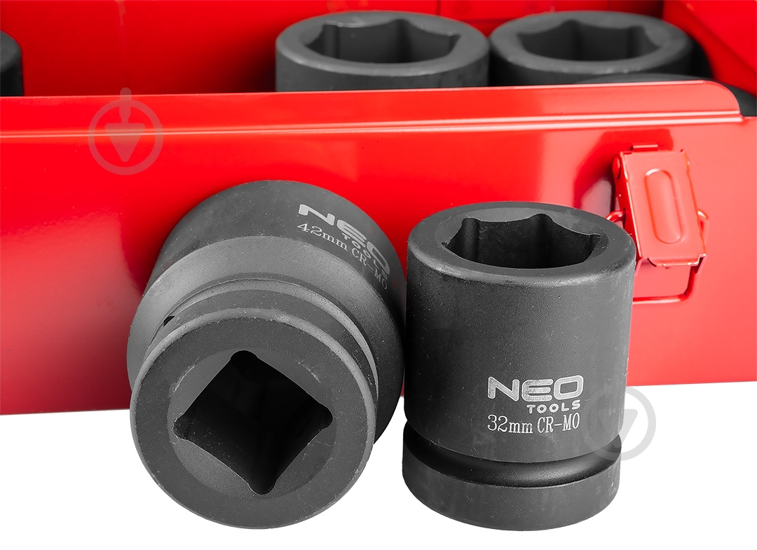 Набір головок NEO tools 10 шт. 12-105 - фото 6