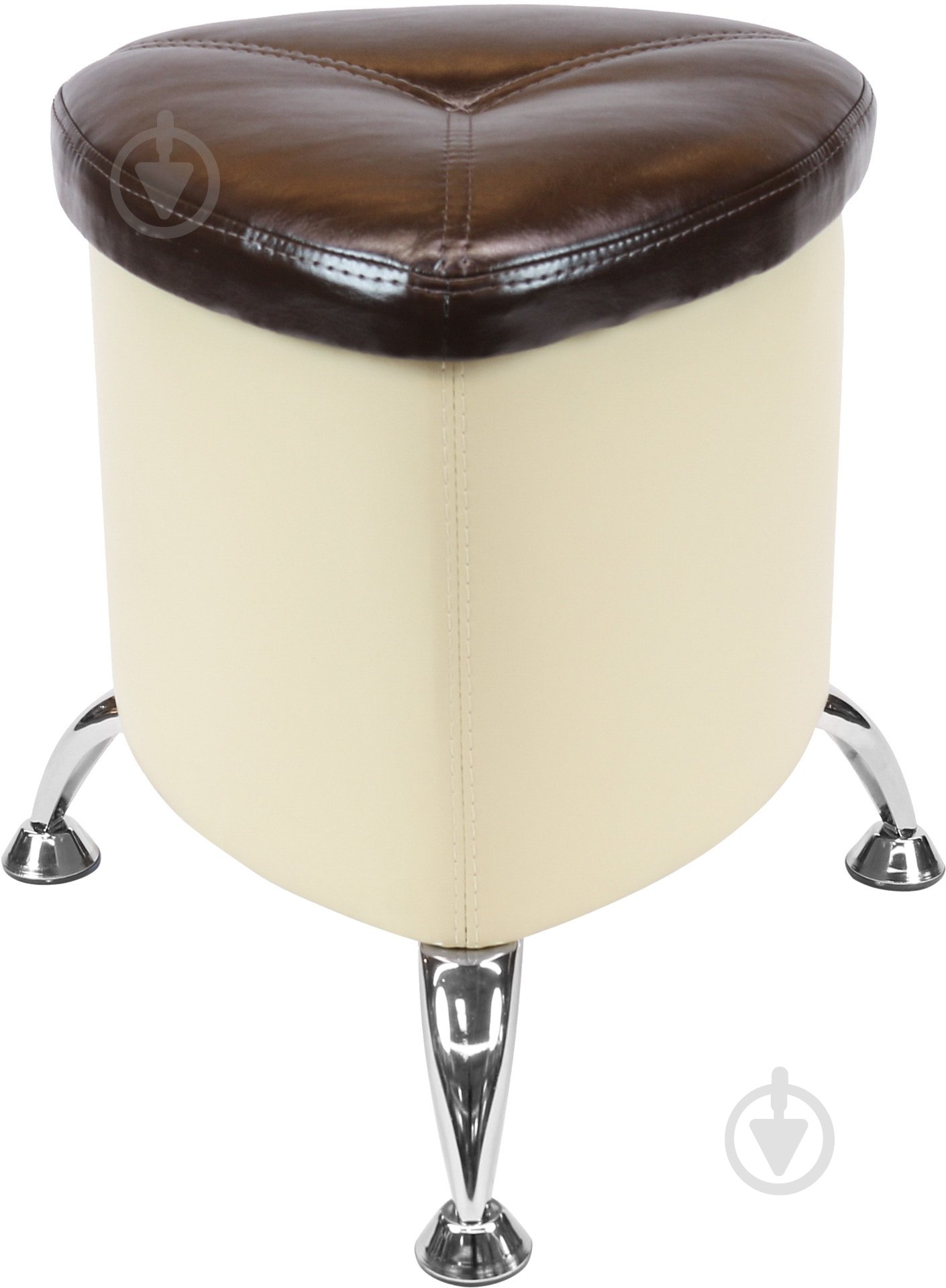 Пуф Берегиня Эспрессо бежевый / коричневый - фото 1