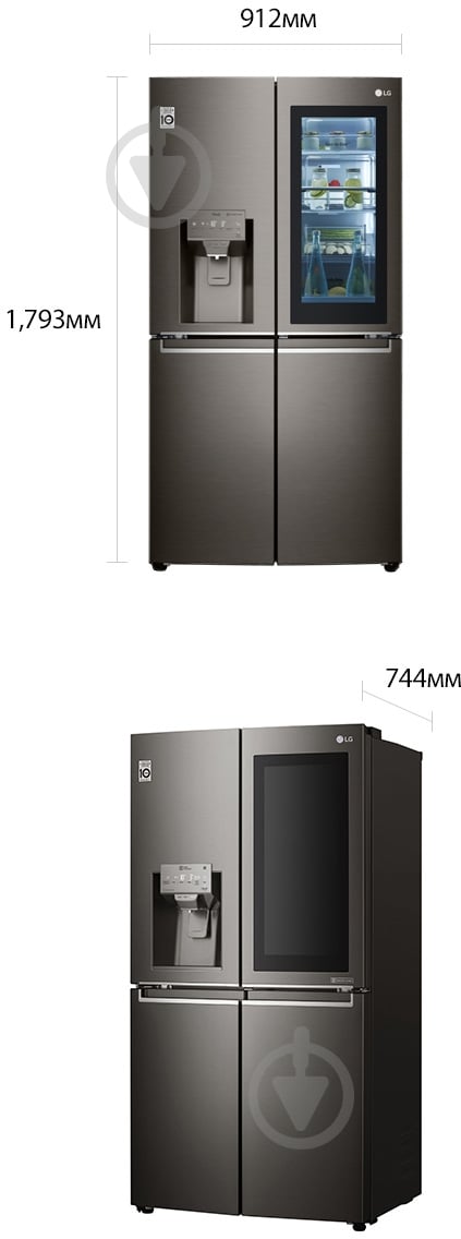 Холодильник LG GR-X24FMKBL - фото 17