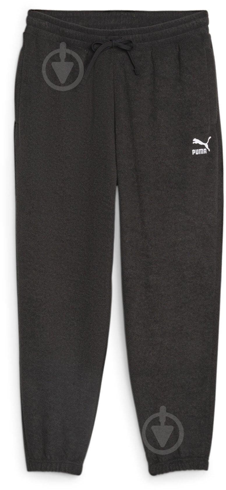 Брюки Puma CLASSICS FLEECE SWEATPANTS 62133201 р. L черный - фото 1