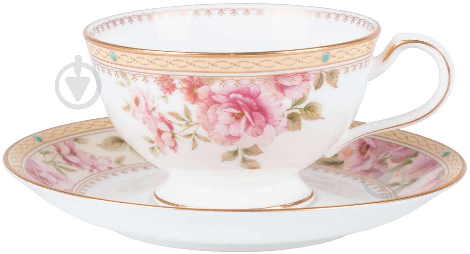 Чашка с блюдцем Noritake Hertford 180 мл - фото 1