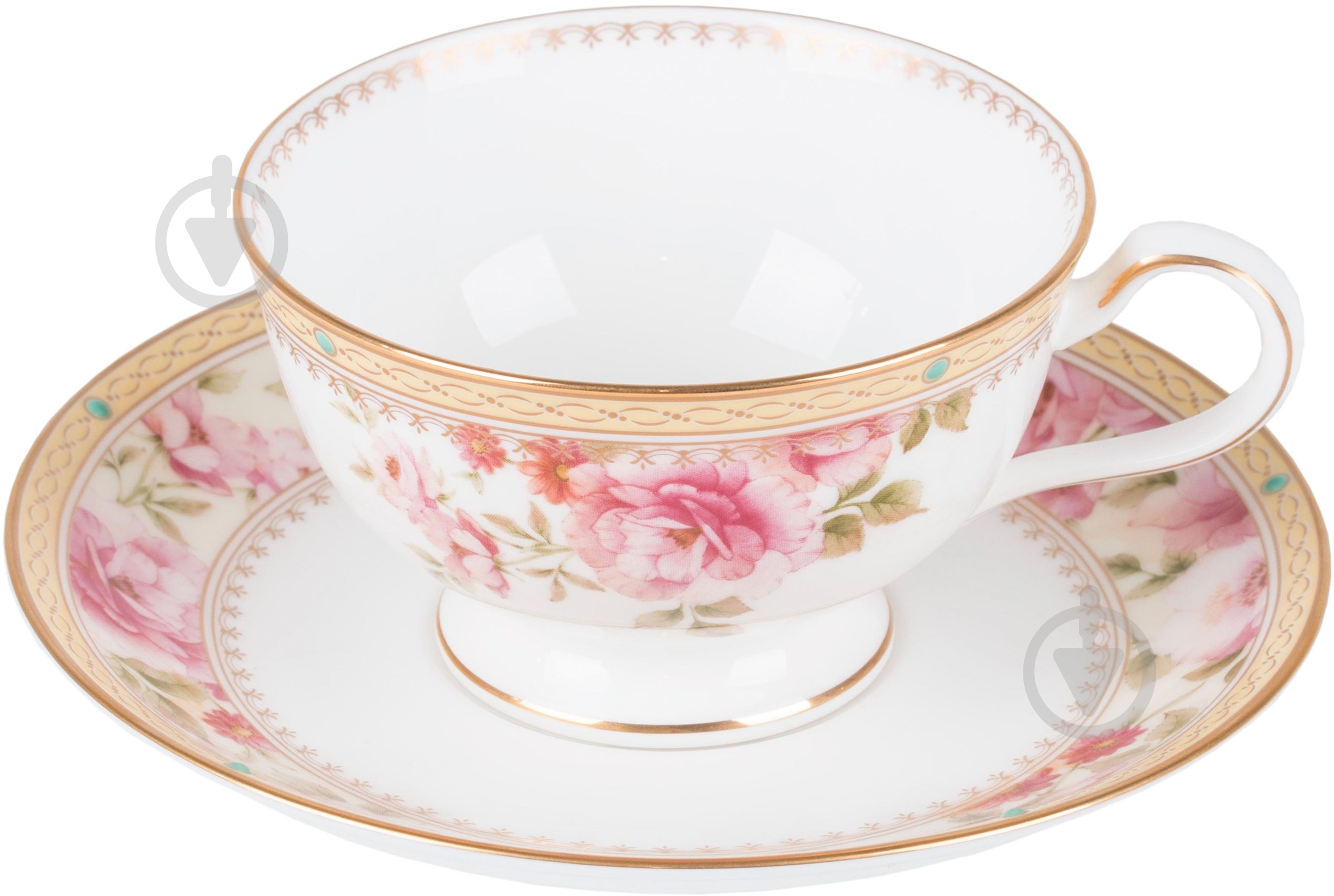 Чашка с блюдцем Noritake Hertford 180 мл - фото 2
