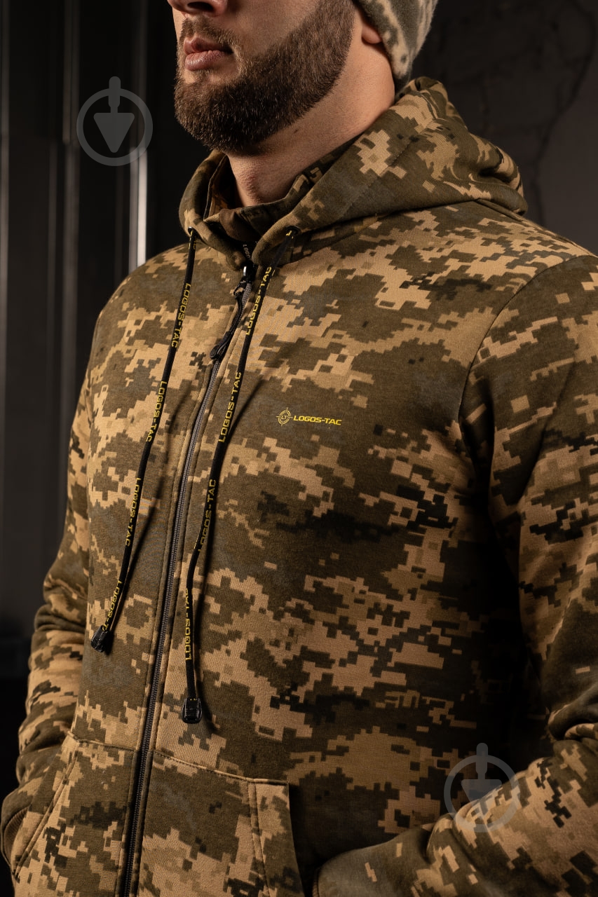 Кофта LOGOS-Tac тактическая с капюшоном ВСУ 04-06-00-0026 р.XL пиксель - фото 3 Кофта LOGOS-Tac тактическая с капюшоном ВСУ 04-06-00-0026 р.XL пиксель - фото 3