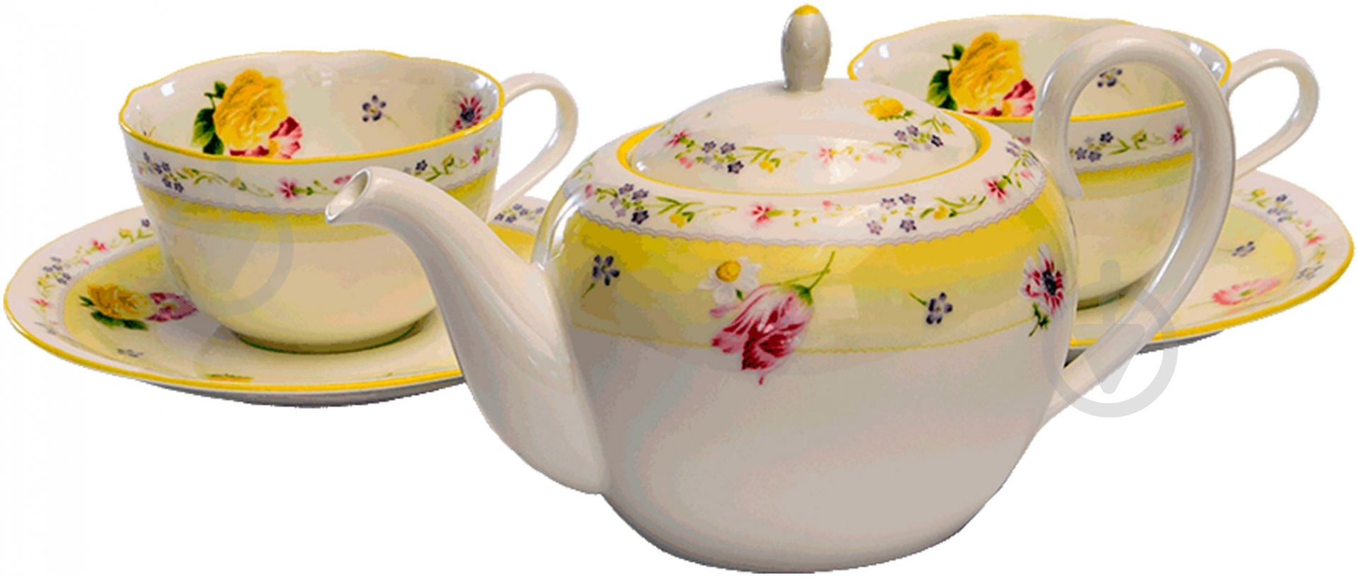 Набір чайний Noritake Juene Fleur 5 предметів на 2 персони - фото 1