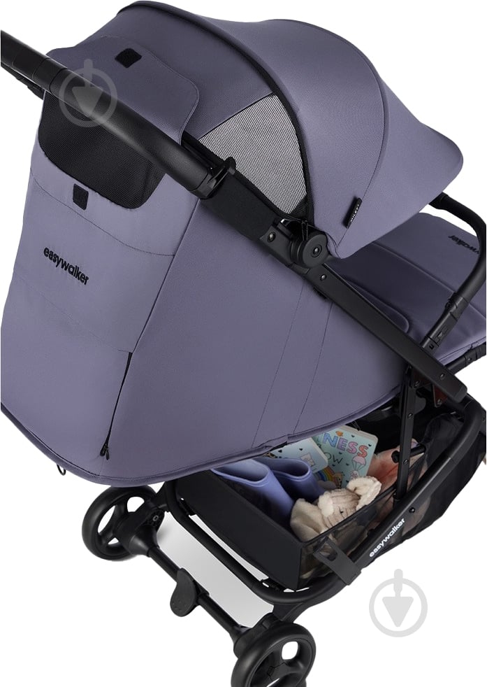 Коляска Easywalker Miley2 FULL Berry Purple ЕML20007 FULL - фото 7 Коляска Easywalker Miley2 FULL Berry Purple ЕML20007 FULL - фото 7