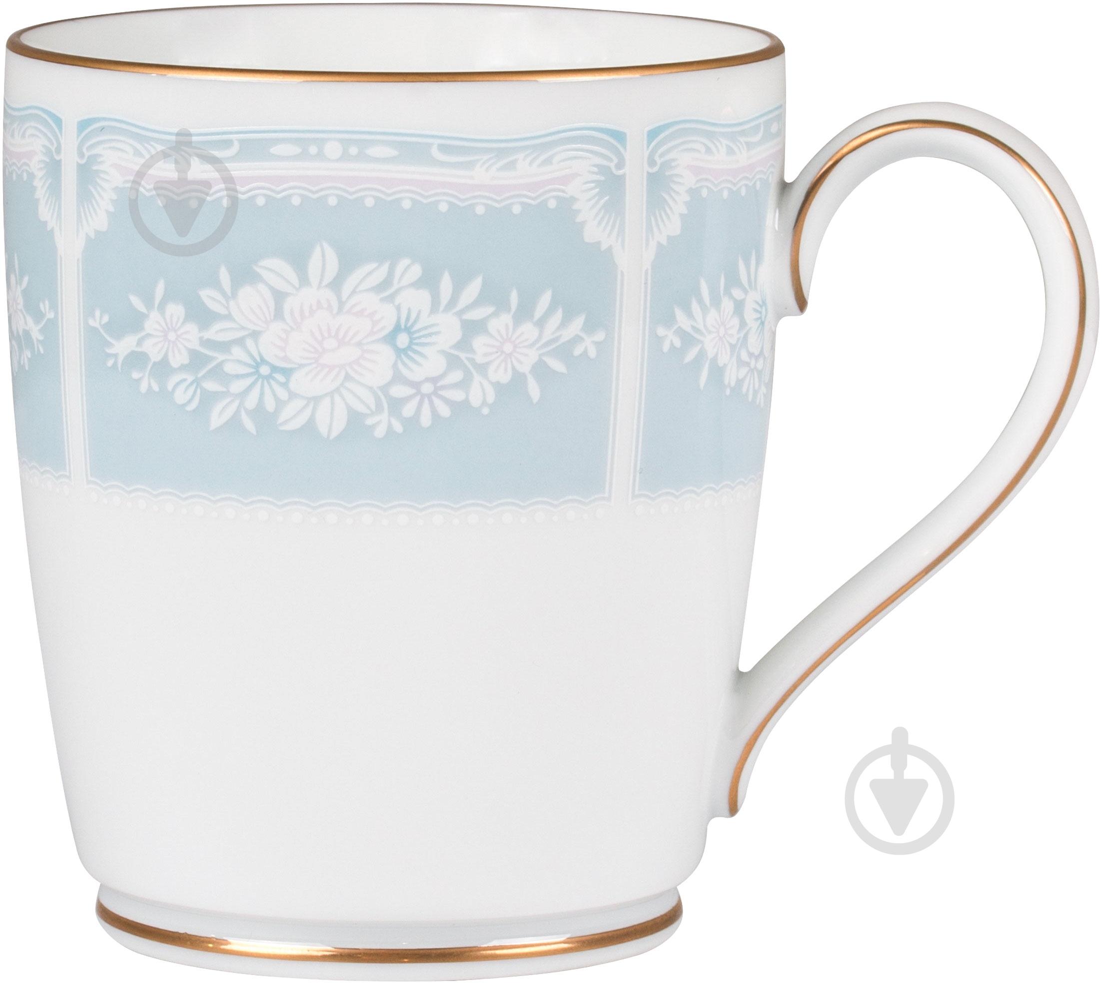 Чашка Noritake Lacewood Gold blue 285 мл - фото 1 Чашка Noritake Lacewood Gold blue 285 мл - фото 1