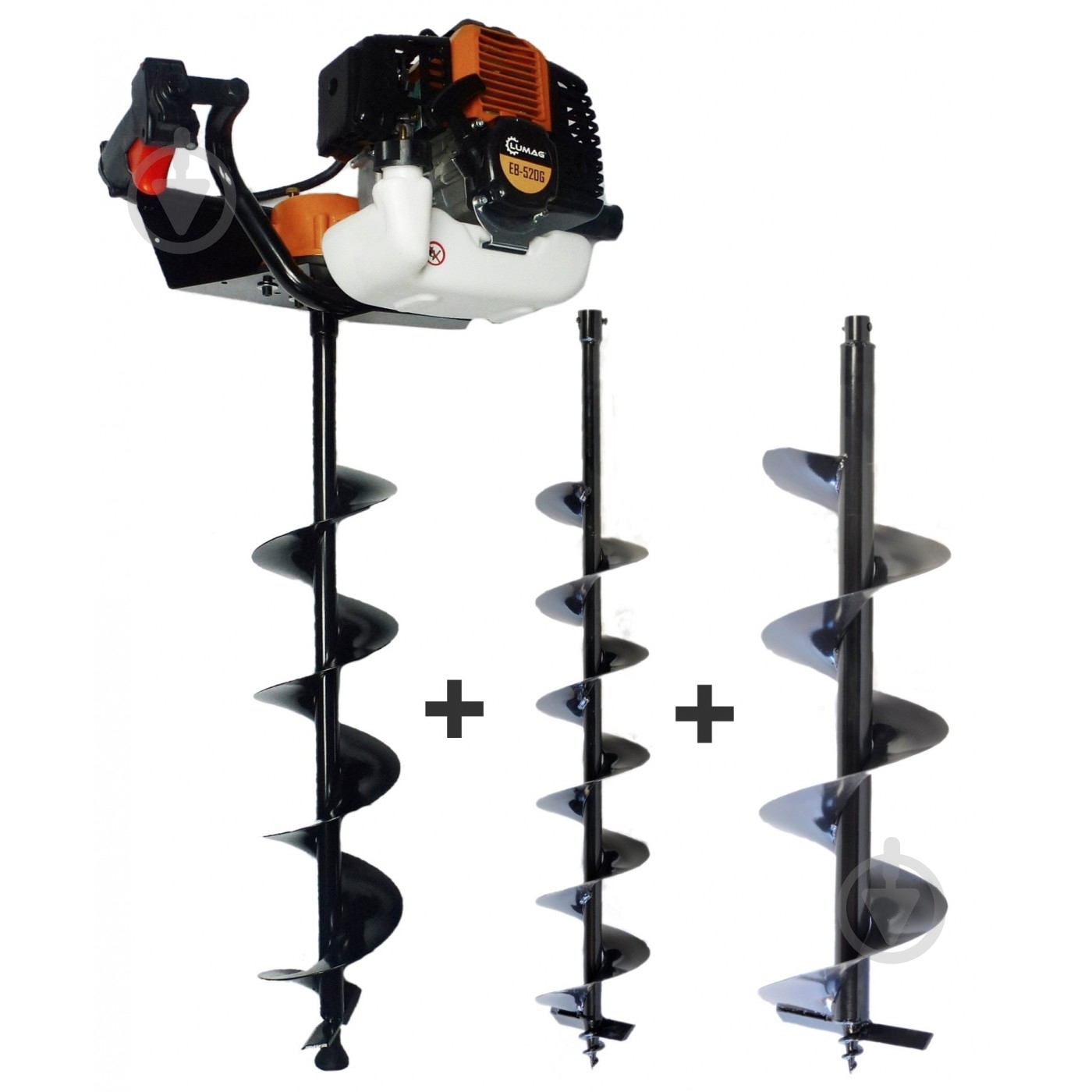 Мотобур Lumag EB 520G SET - фото 1