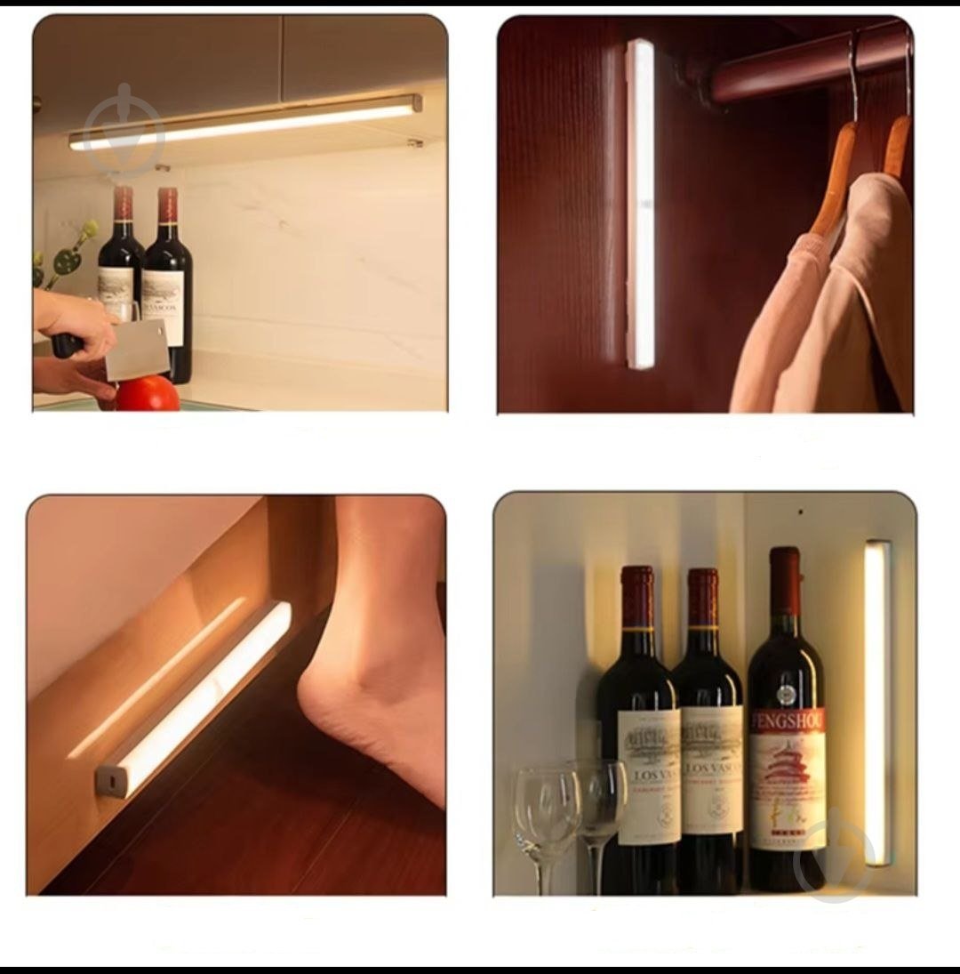 Светильник-ночник LED Berger белый 1502-RL-200 White - фото 6