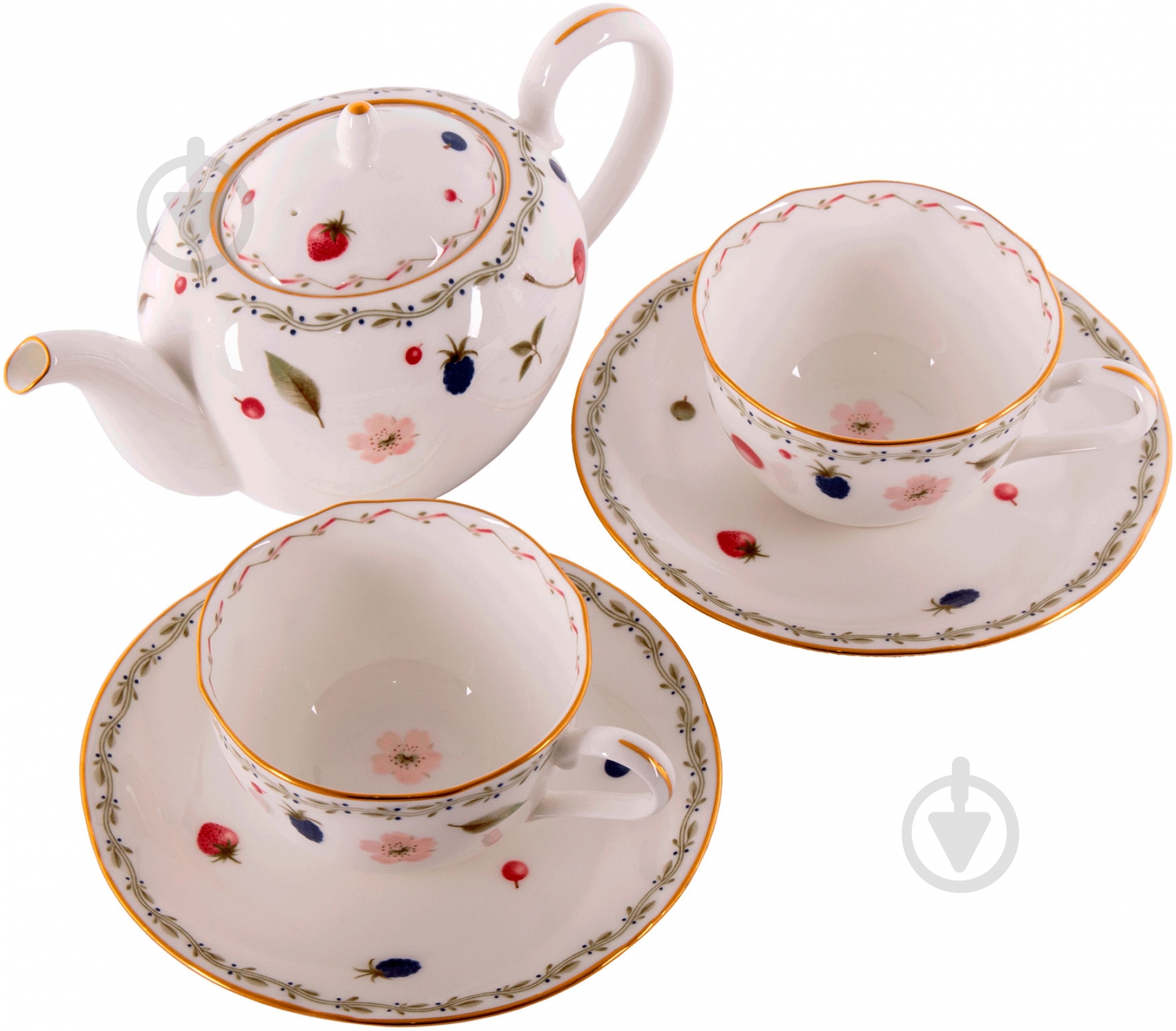 Набор чайный Noritake Portshore 5 предметов на 2 персоны - фото 4 Набор чайный Noritake Portshore 5 предметов на 2 персоны - фото 4