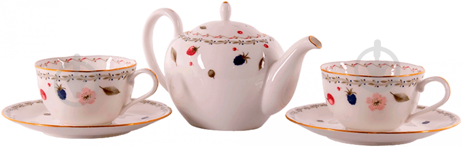 Набор чайный Noritake Portshore 5 предметов на 2 персоны - фото 1 Набор чайный Noritake Portshore 5 предметов на 2 персоны - фото 1