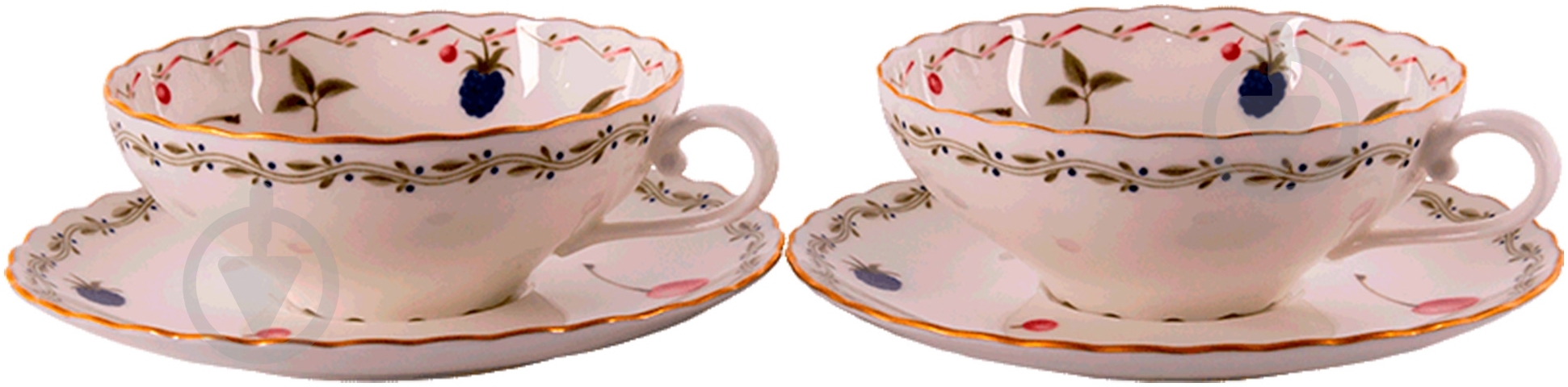 Набор чашек с блюдцами Noritake Portshore 4 предмета - фото 5