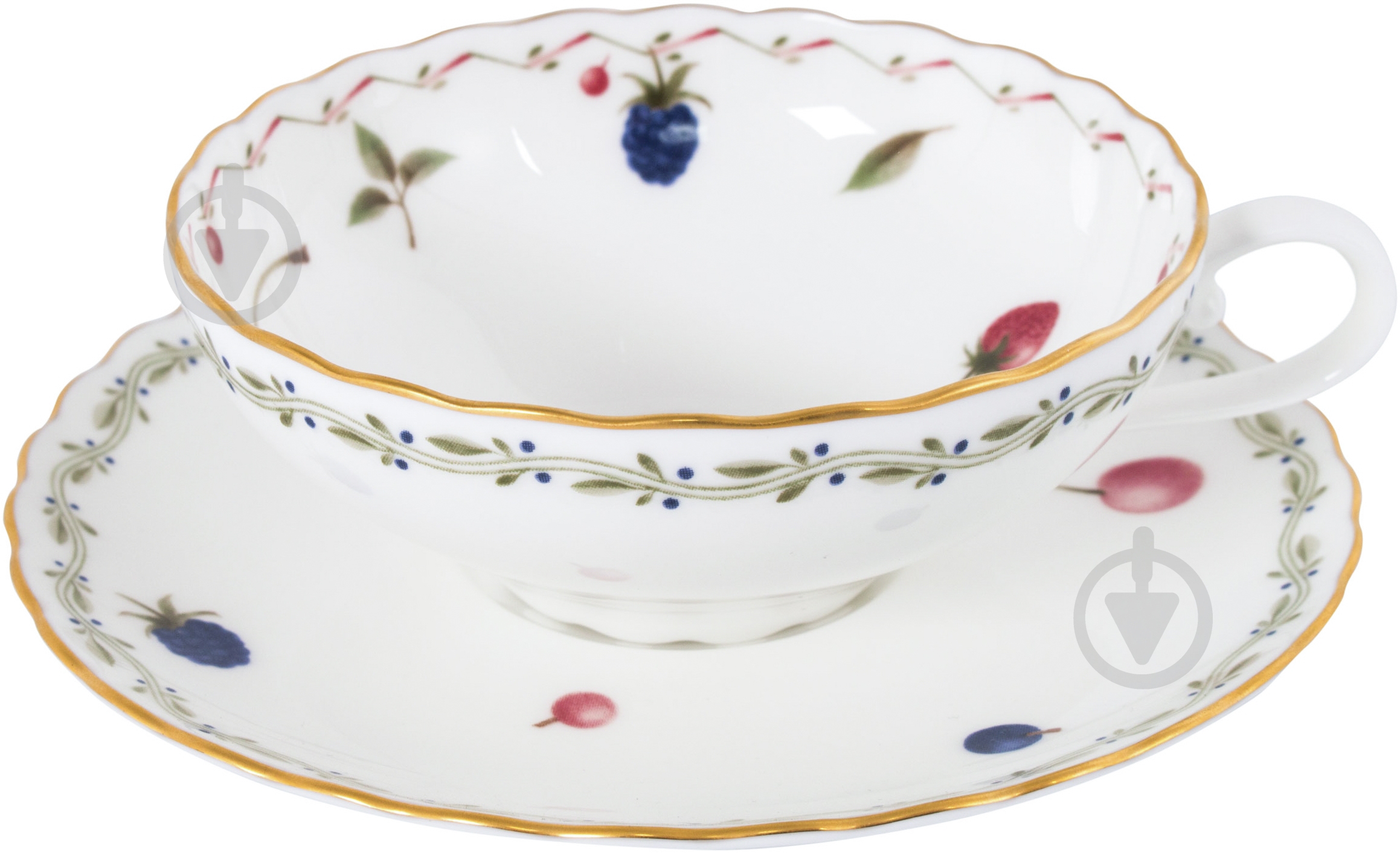 Чашка с блюдцем Noritake Portshore 180 мл - фото 1