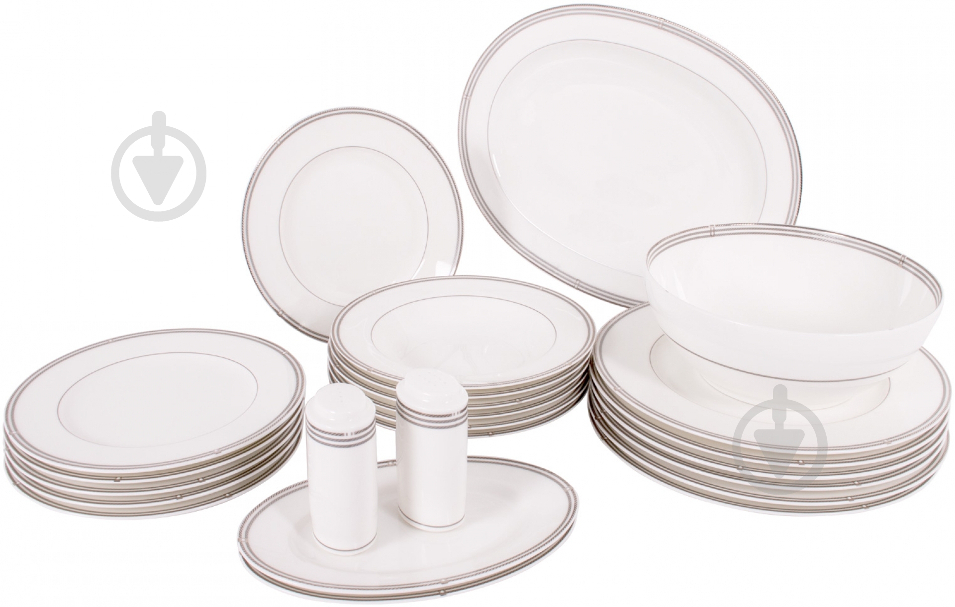 Сервиз столовый Noritake Еиден 22 предмета на 6 персон - фото 1 Сервиз столовый Noritake Еиден 22 предмета на 6 персон - фото 1