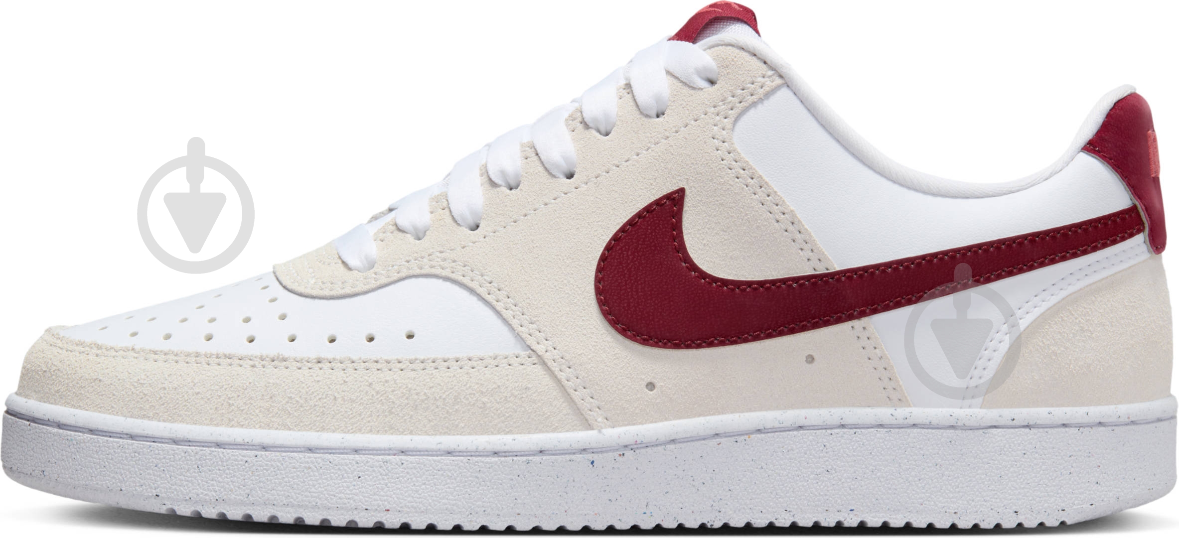 Кроссовки женские демисезонные Nike W COURT VISION LO FQ7628-100 р.38 белые - фото 3