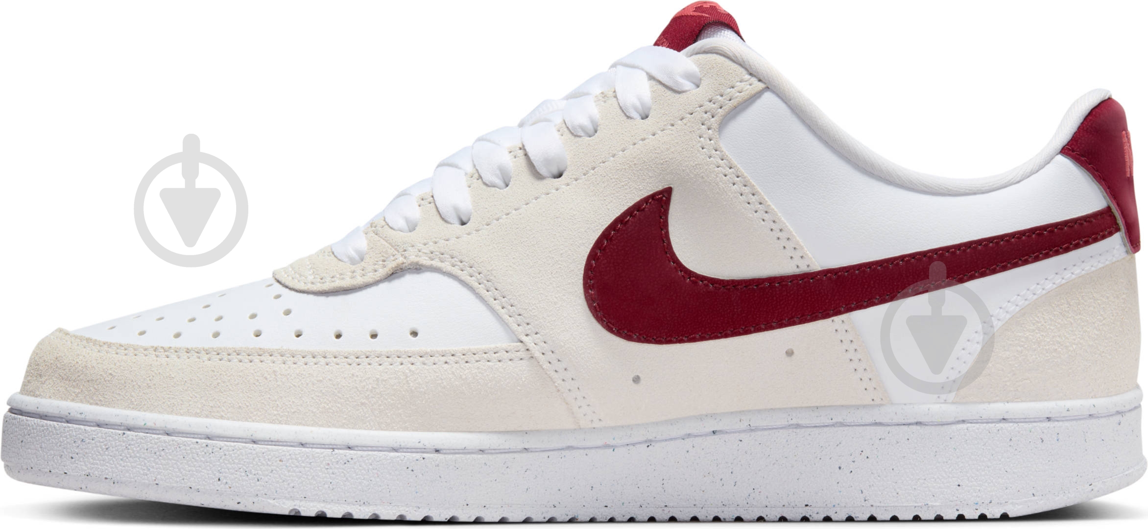 Кроссовки женские демисезонные Nike W COURT VISION LO FQ7628-100 р.38 белые - фото 4