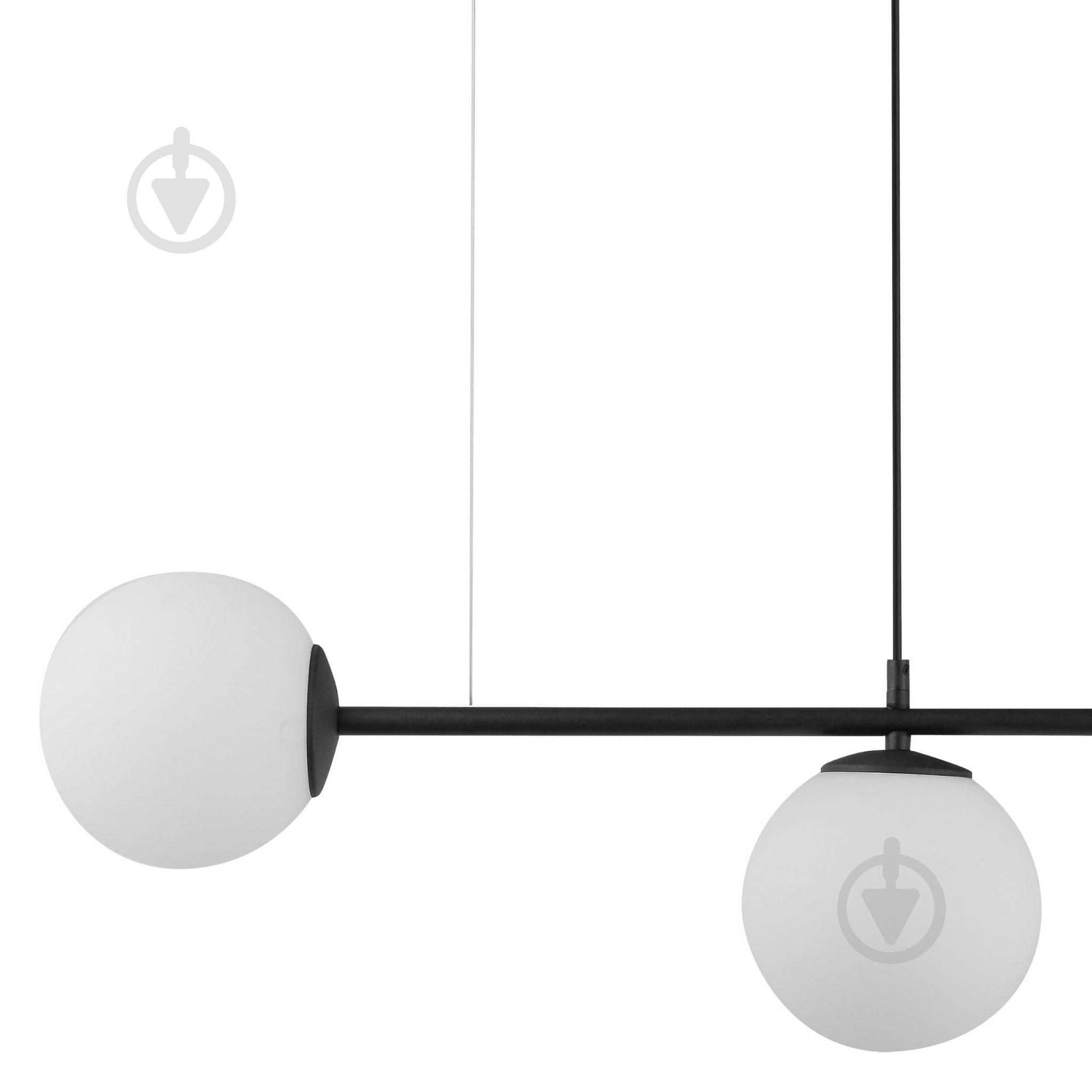 ВИТРИНА! Люстра подвесная TK Lighting Celeste 6218 3xE27 черный с белым - фото 2