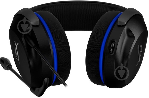 Наушники HyperX Cloud Stinger 2 Core PS5/PS4 black/blue (6H9B6AA) - фото 4 Наушники HyperX Cloud Stinger 2 Core PS5/PS4 black/blue (6H9B6AA) - фото 4