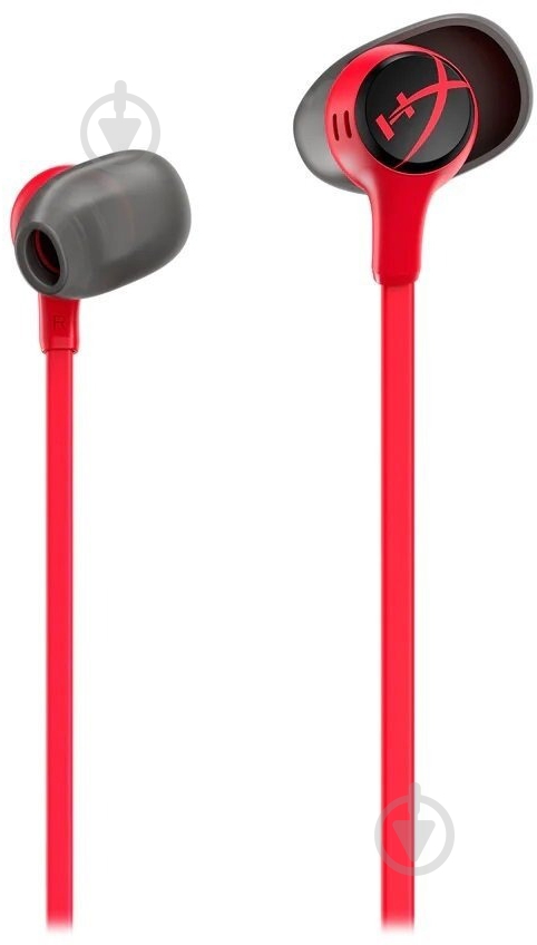 Наушники HyperX Cloud Earbuds II 3.5 мм red (705L8AA) - фото 2 Наушники HyperX Cloud Earbuds II 3.5 мм red (705L8AA) - фото 2