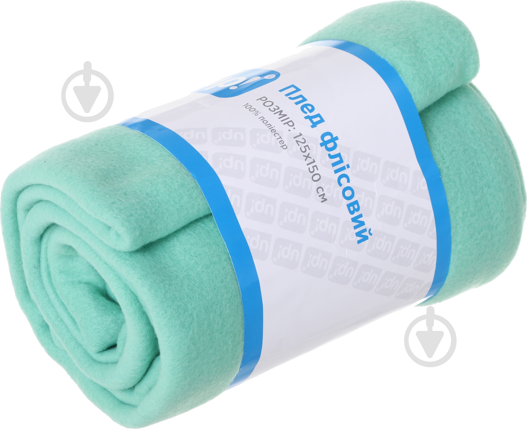 Плед 125x150 см м'ятний UP! (Underprice) - фото 3