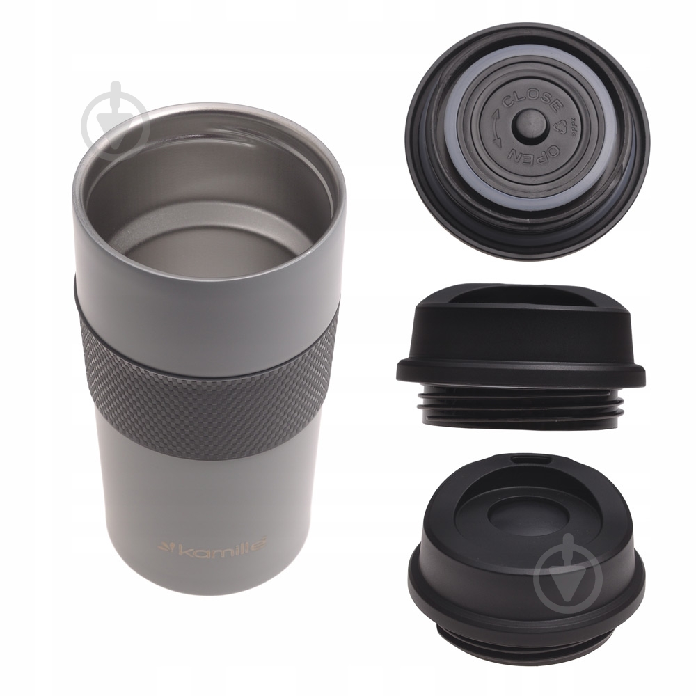 Термочашка Kamille KM-2151A 480 мл - фото 2 Термочашка Kamille KM-2151A 480 мл - фото 2