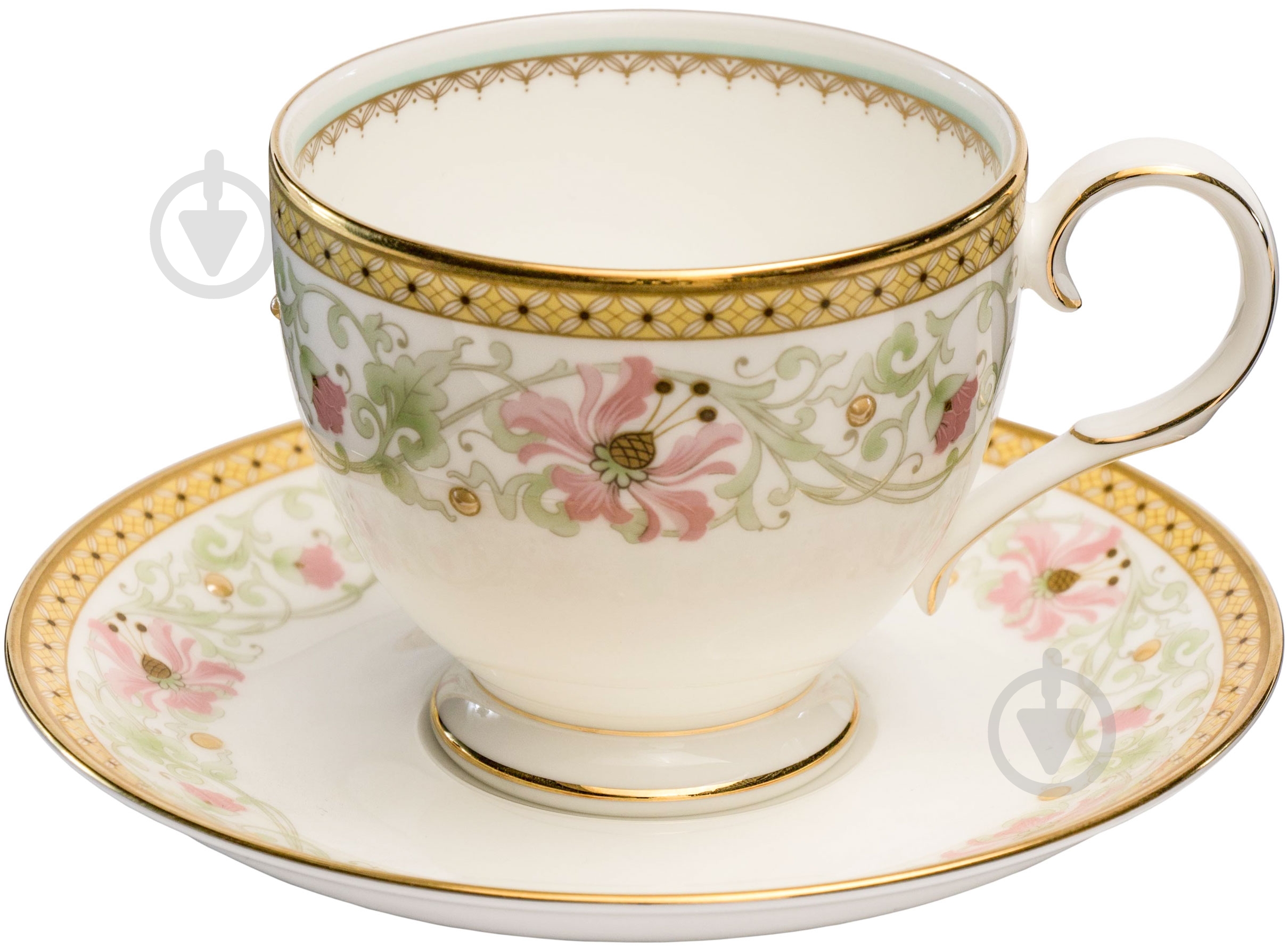 Чашка с блюдцем Noritake Blooming Splendor 250 мл 20117 - фото 1 Чашка с блюдцем Noritake Blooming Splendor 250 мл 20117 - фото 1