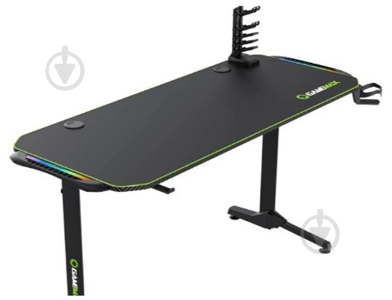 Стол игровой GameMax D140 Carbon RGB Black - фото 5