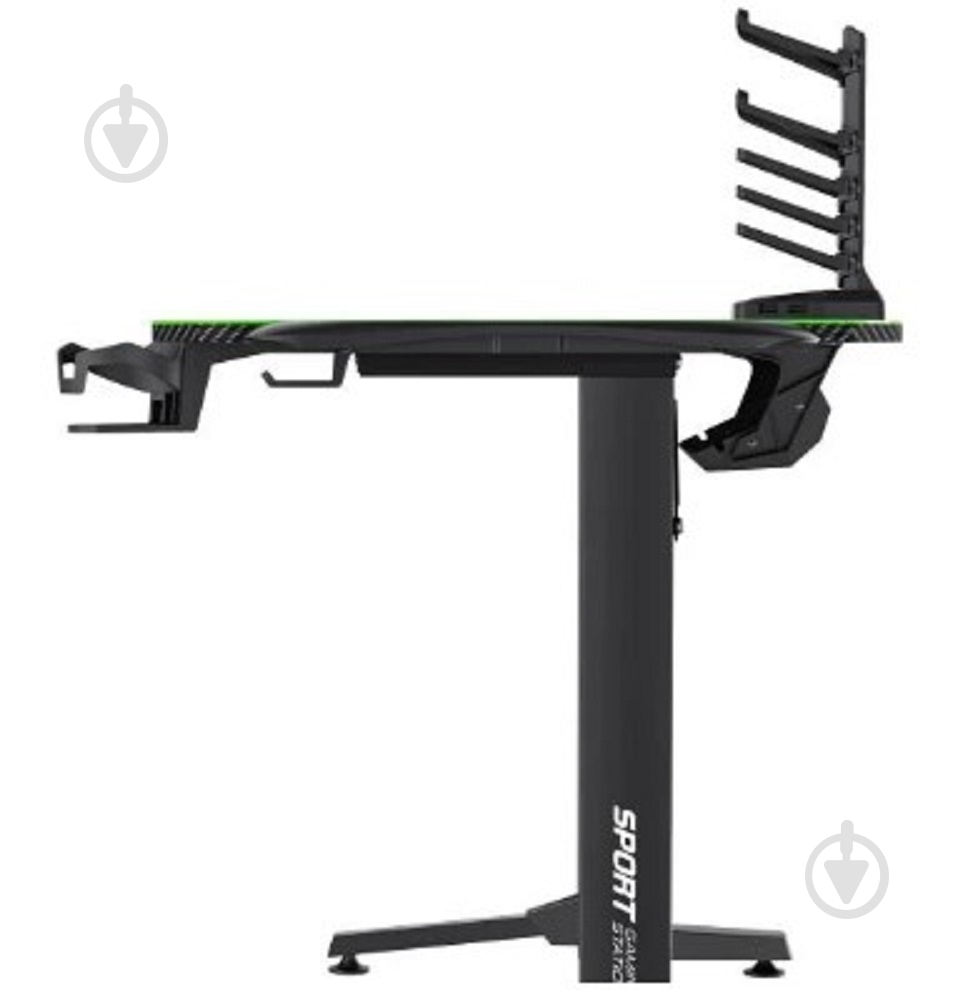 Стол игровой GameMax D140 Carbon RGB Black - фото 8