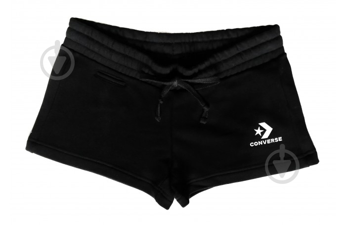 Шорты Converse STAR_CHEVRON_EMB_SHORT_BLACK 10008822-001 р. M черный - фото 1 Шорты Converse STAR_CHEVRON_EMB_SHORT_BLACK 10008822-001 р. M черный - фото 1