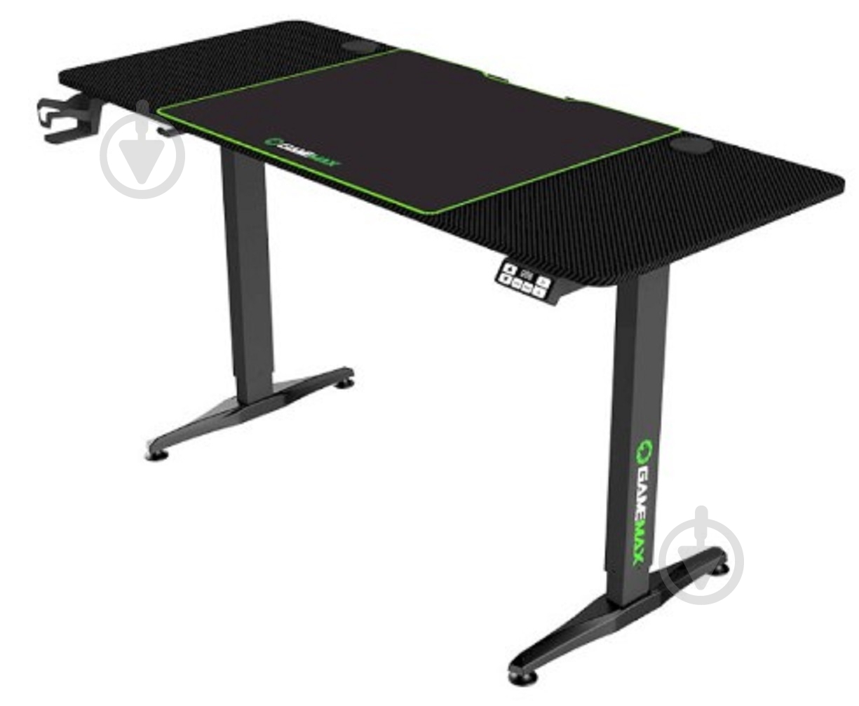 Стол игровой GameMax D140 Carbon EC Black - фото 1