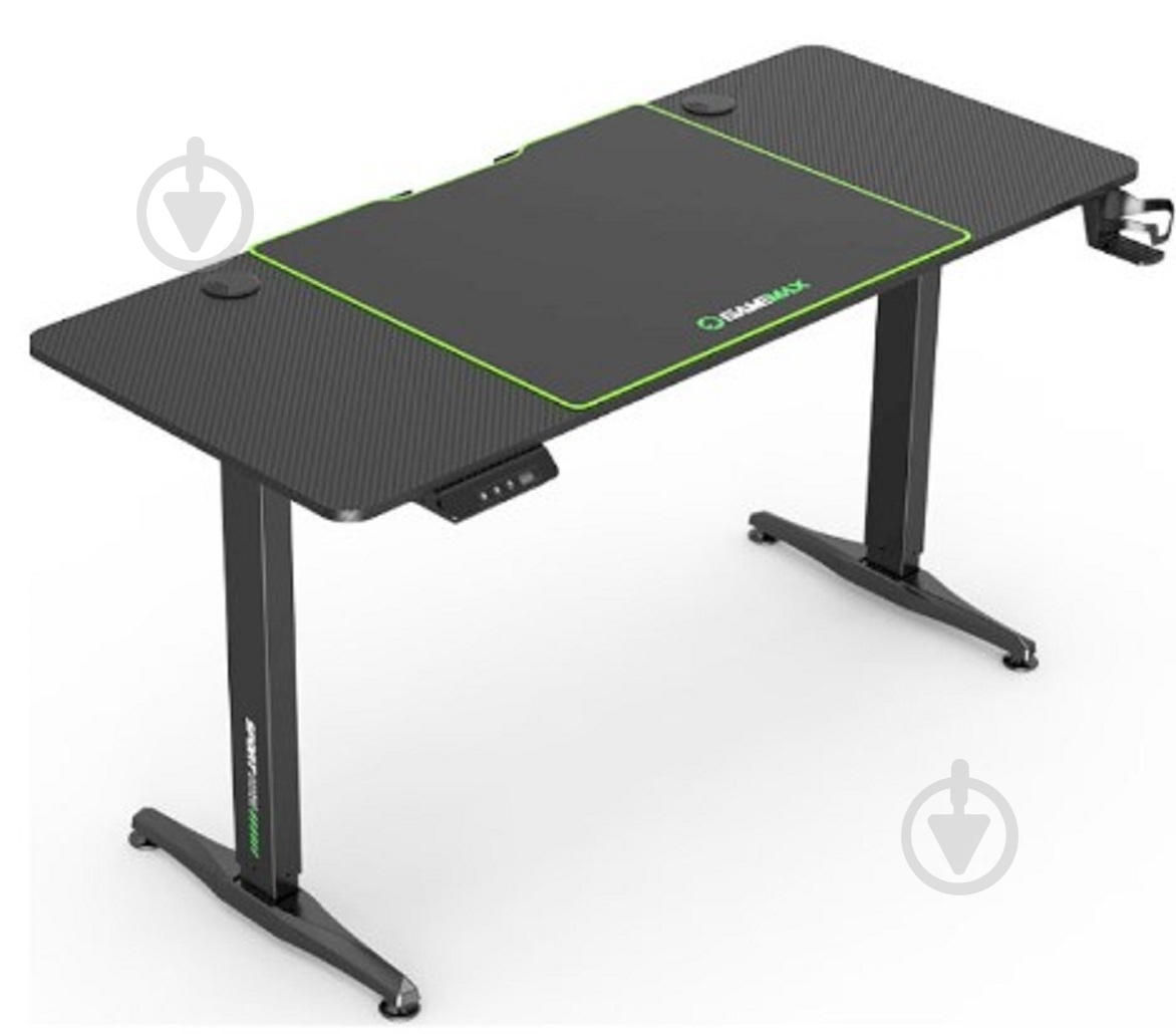 Стол игровой GameMax D140 Carbon EC Black - фото 3