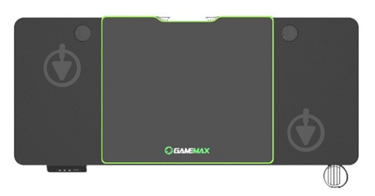 Стол игровой GameMax D140 Carbon EC Black - фото 4