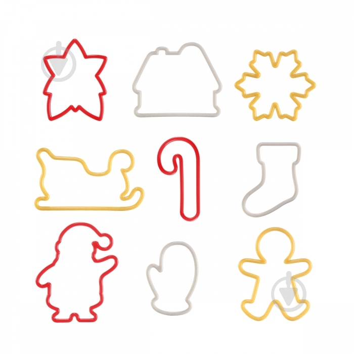 Набор форм для вырезания печенья Tescoma Delicia 630901 - фото 1