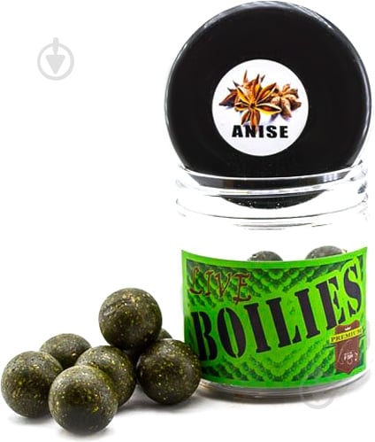 Бойлы King Fish Premium 100 г анис BPRANI - фото 1