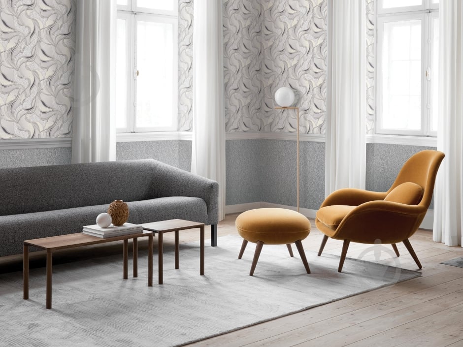 Шпалери вінілові на паперовій основі Слов'янські шпалери Соmfort Кіндзмараулі 5745-04 0,53x10,05 м - фото 2