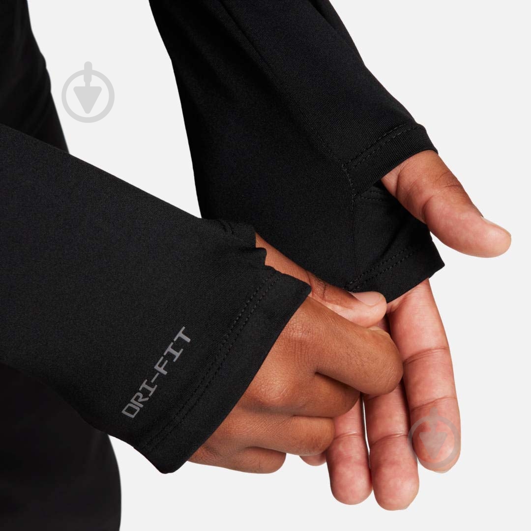 Джемпер Nike M NK DF ELMNT TOP HZ FLASH HBR FB8556-010 р.M черный - фото 5 Джемпер Nike M NK DF ELMNT TOP HZ FLASH HBR FB8556-010 р.M черный - фото 5