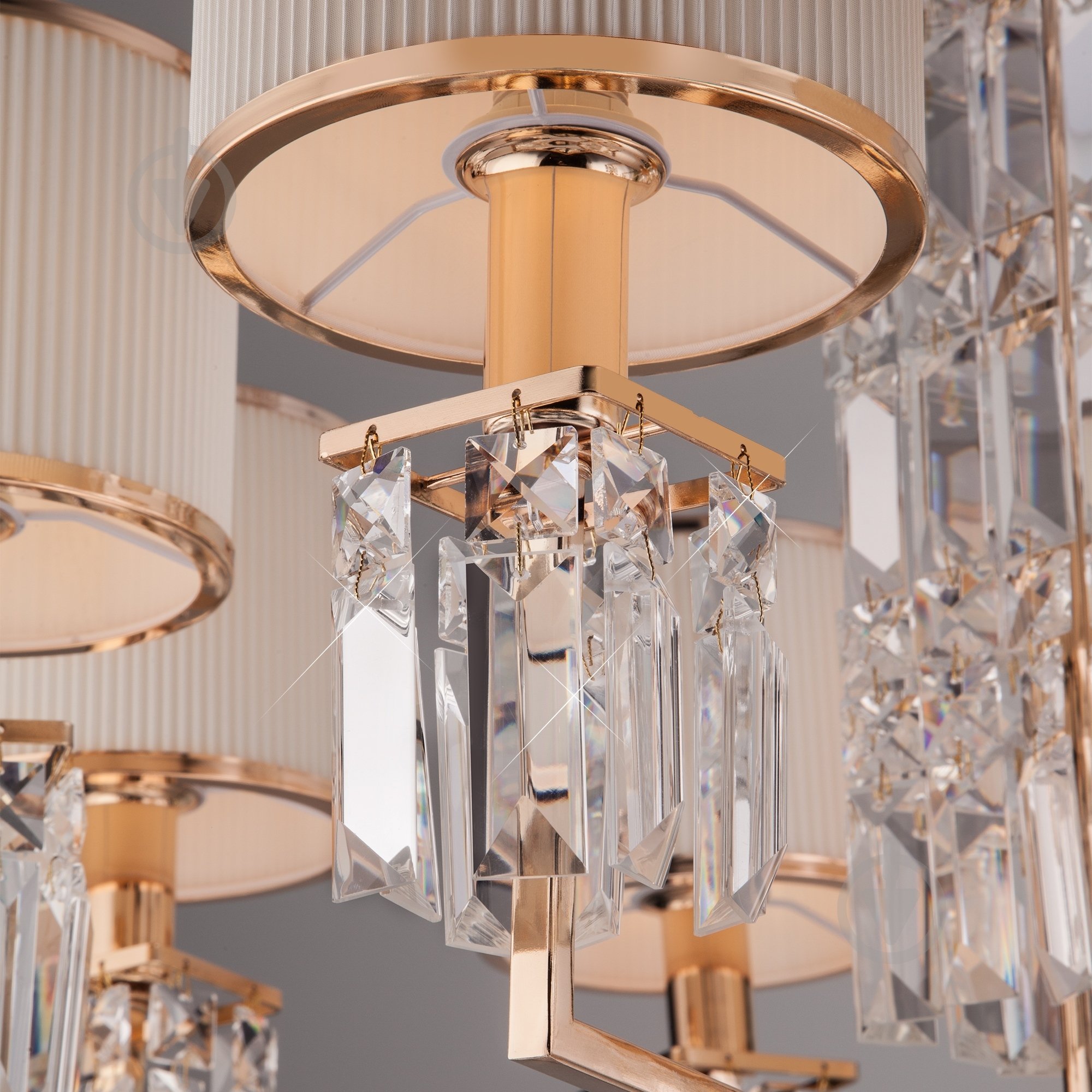 ВИТРИНА! Люстра подвесная Strotskis Zaffiro 10099/8 8x40 Вт E14 золотой - фото 6 ВИТРИНА! Люстра подвесная Strotskis Zaffiro 10099/8 8x40 Вт E14 золотой - фото 6