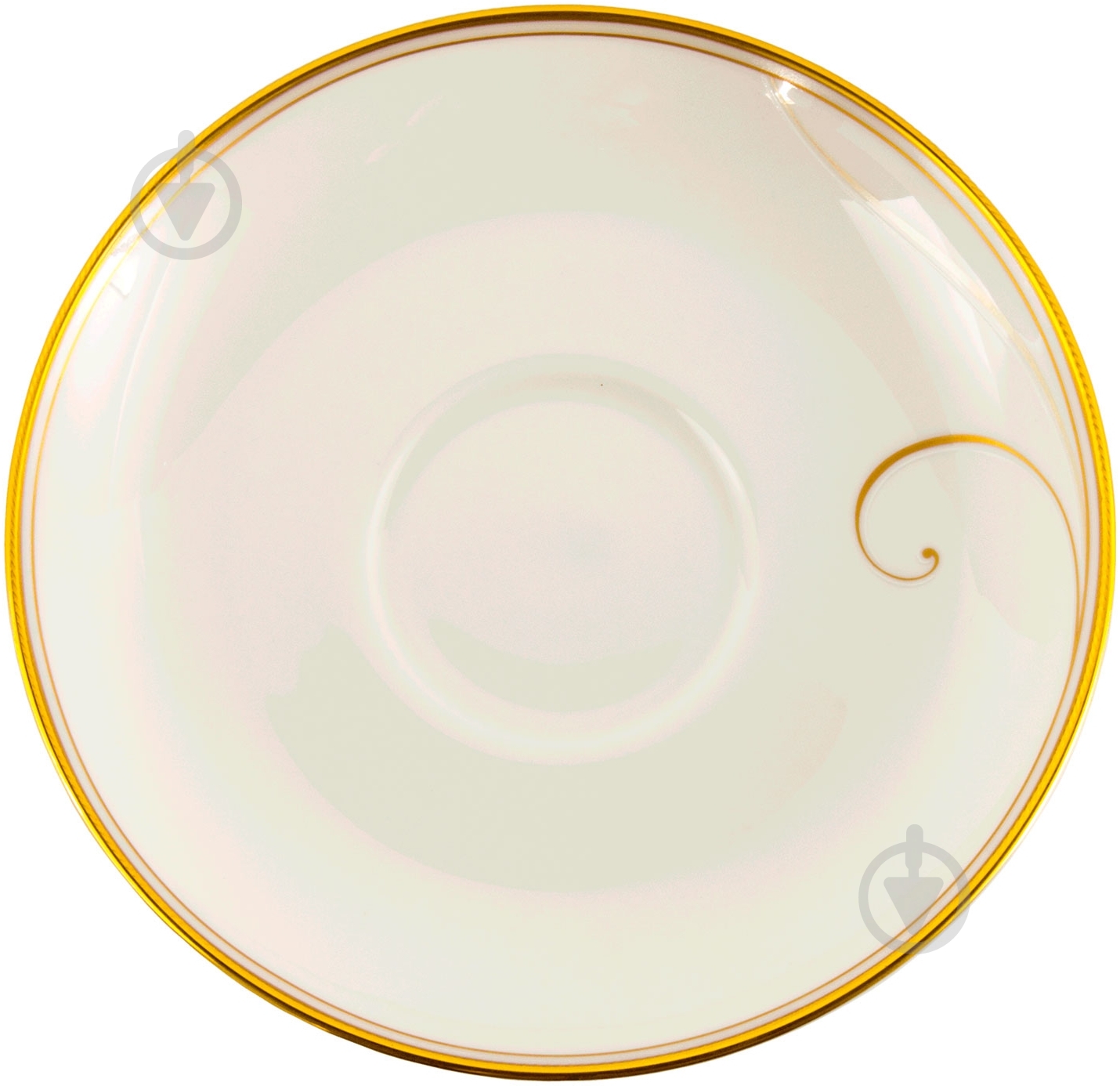 Чашка з блюдцем Noritake Golden Wave 200 мл 15722 - фото 2