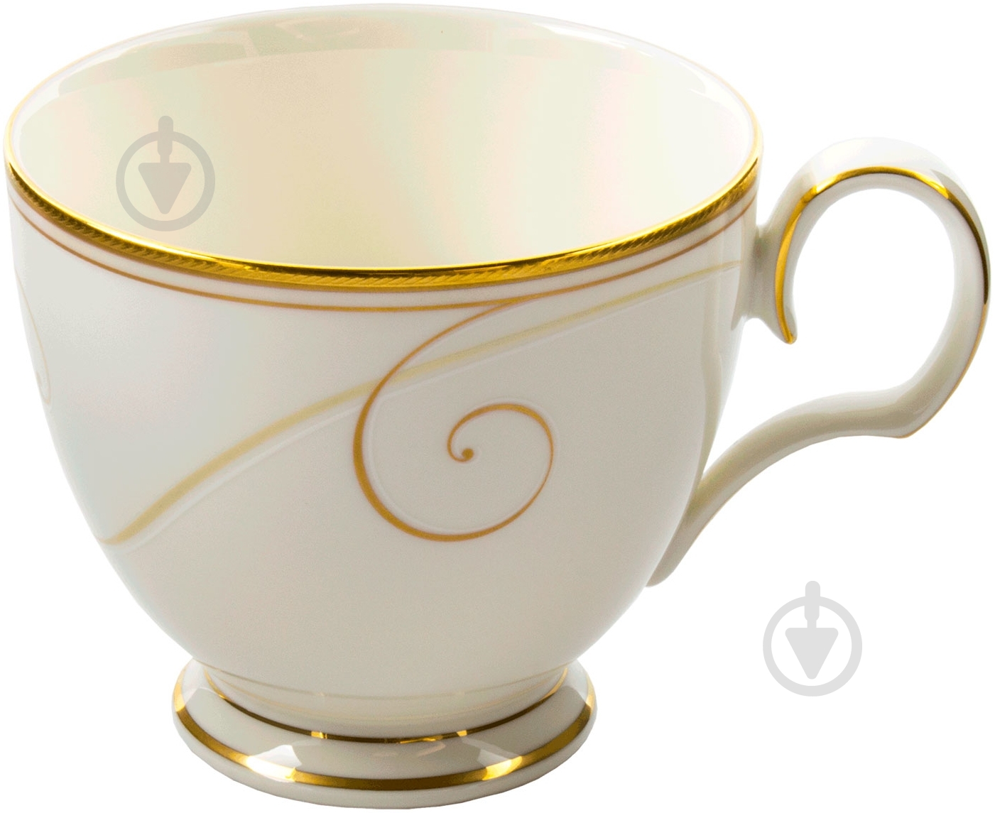 Чашка з блюдцем Noritake Golden Wave 200 мл 15722 - фото 1
