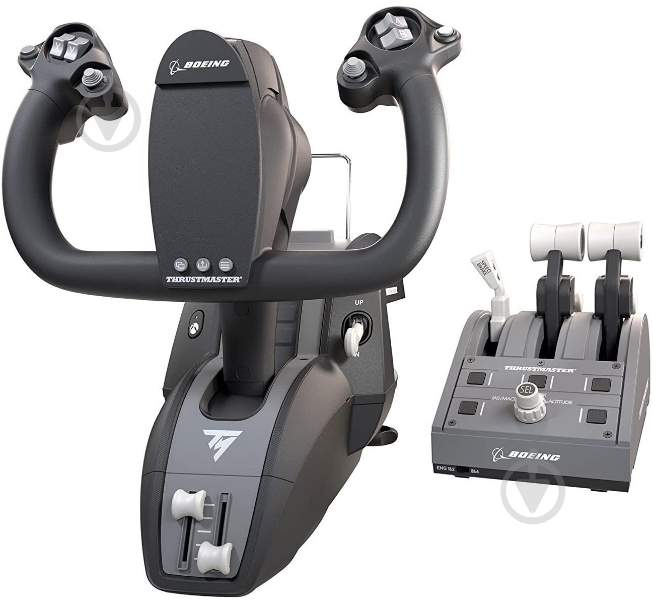 Джойстик Thrustmaster TCA Yoke Pack Boeing Edition - фото 1 Джойстик Thrustmaster TCA Yoke Pack Boeing Edition - фото 1