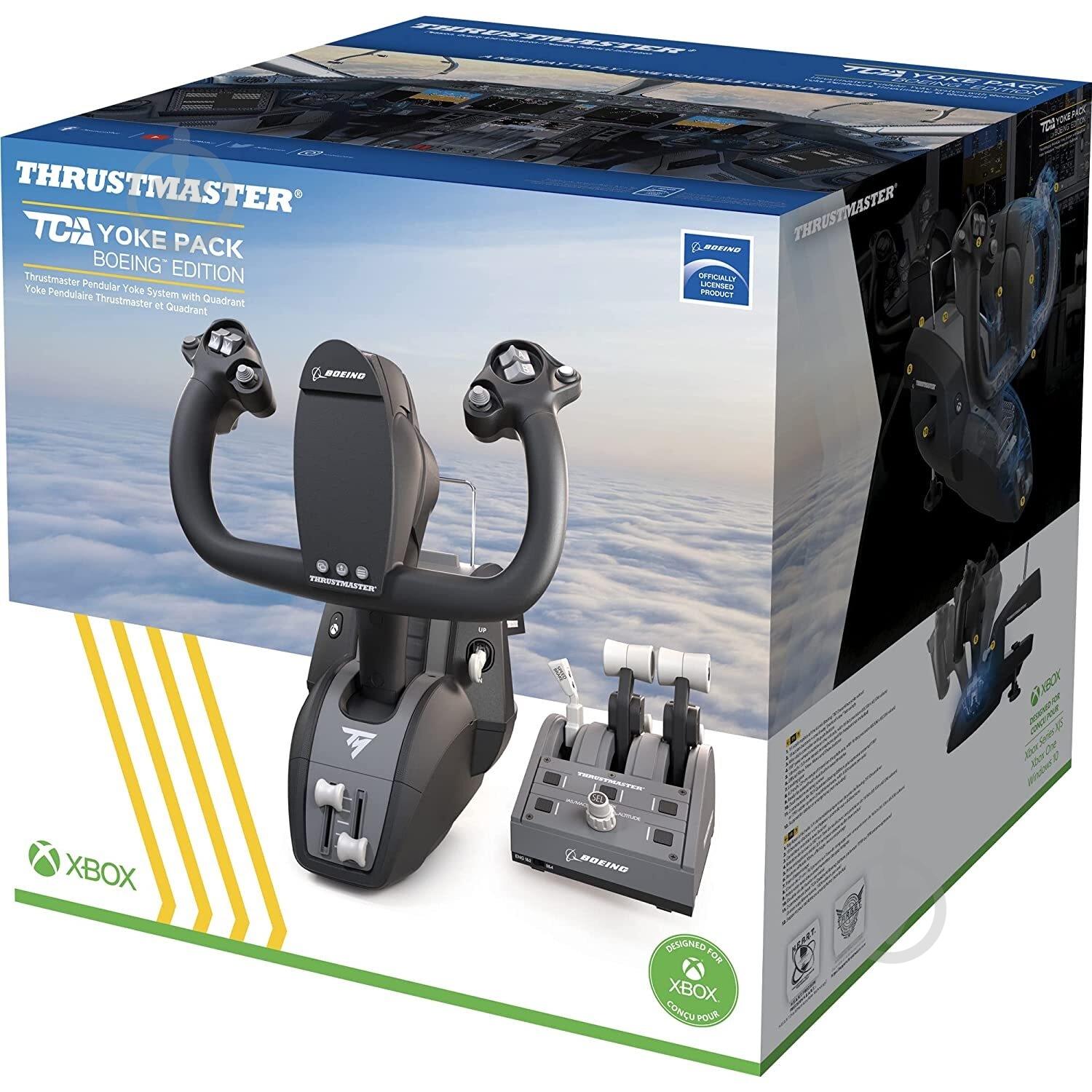 Джойстик Thrustmaster TCA Yoke Pack Boeing Edition - фото 5 Джойстик Thrustmaster TCA Yoke Pack Boeing Edition - фото 5